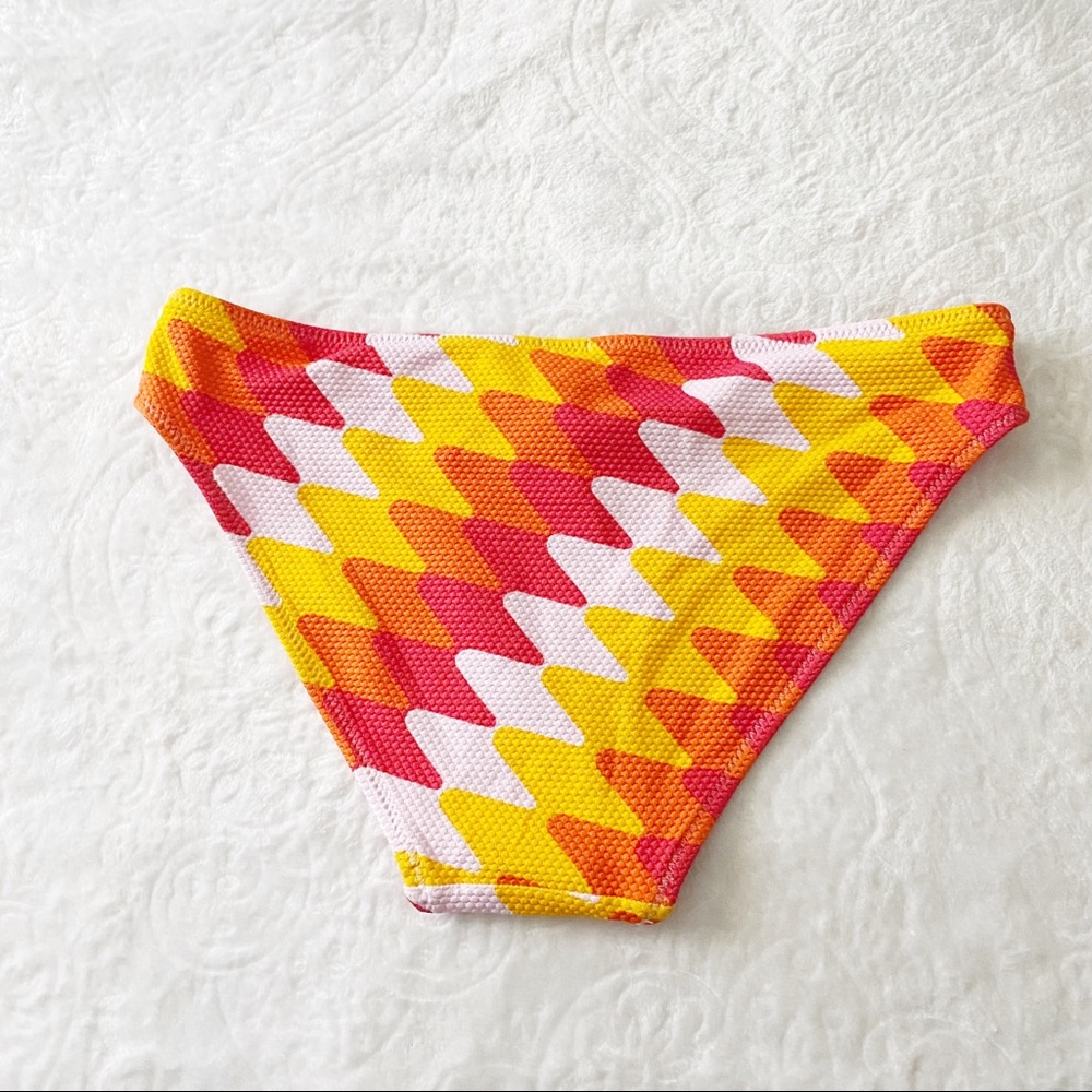 NWOT AEO Aerie Colorful Bikini Bottom - Picture 4 of 8
